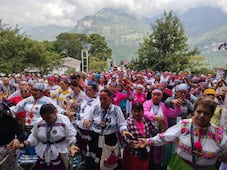 Inicia la peregrinación femenil de Querétaro al Tepeyac