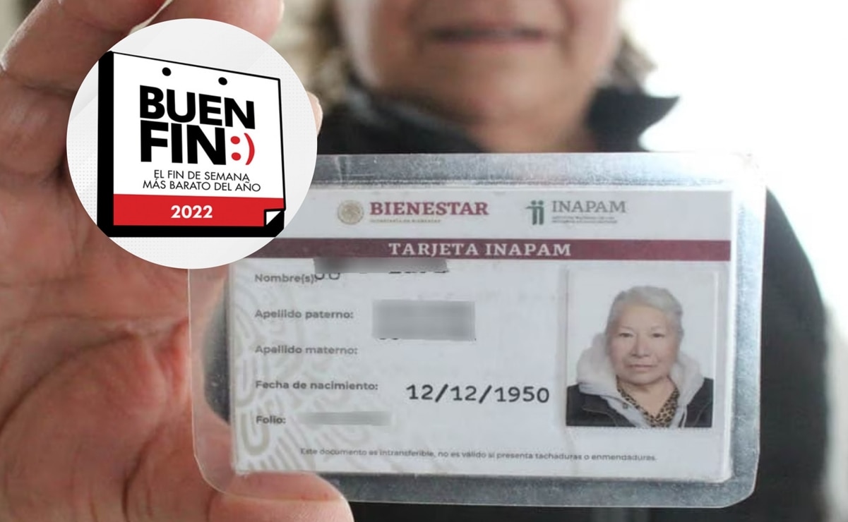 ¿Por Buen Fin 2024, adultos mayores con tarjeta INAPAM tendrán doble descuento?