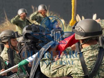 Honores a la Bandera refuerzan la unidad institucional en torno a la seguridad de Querétaro