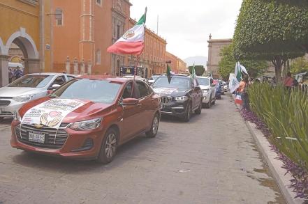 Frenaaa causa caos vial en el Centro Histórico