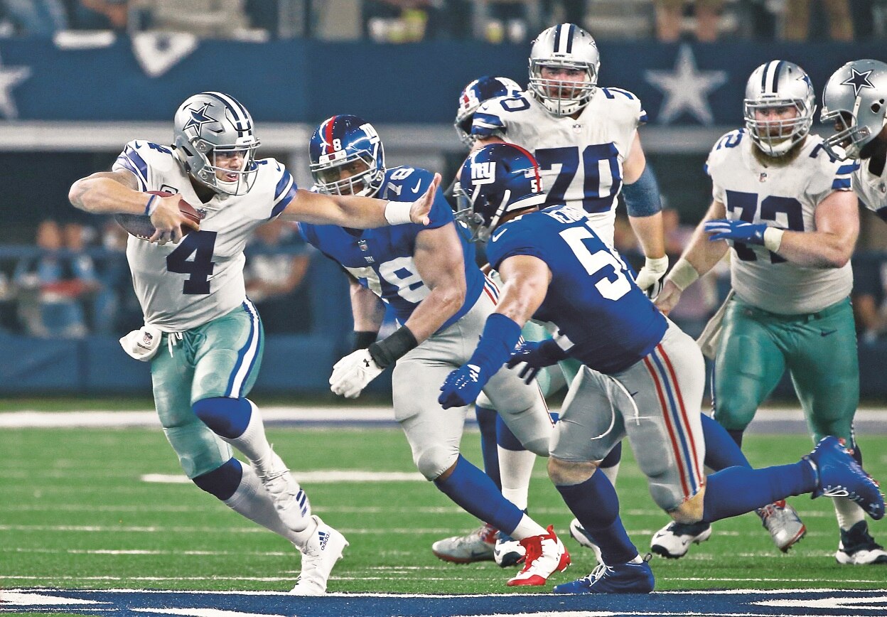Cowboys cobra venganza de los Giants