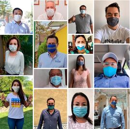 Denuncian a panistas por promoción personalizada, durante la pandemia 