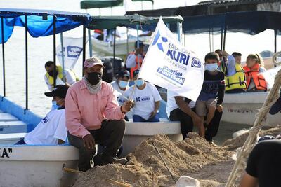 En Tzibanzá, Mauricio Kuri promete impulso a la pesca y al turismo 