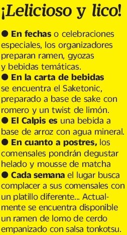 Para chuparse los dedos... en japonés