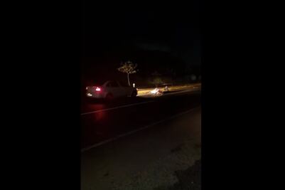 Vaca ocasiona accidente de tres vehículos en Tequisquiapan