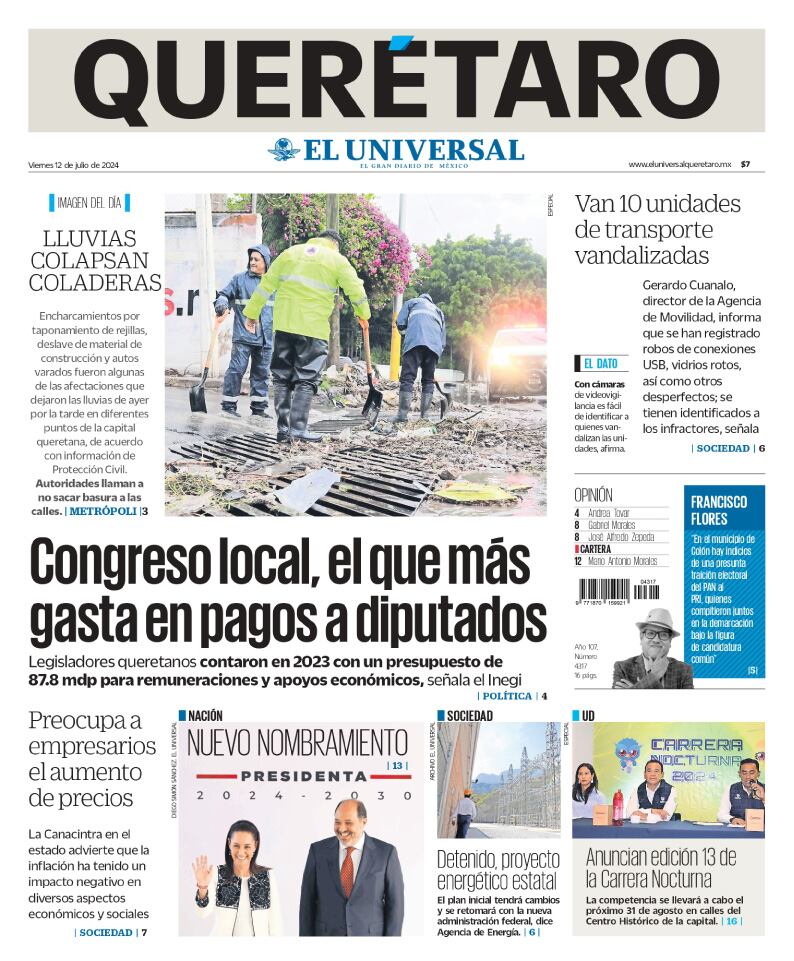 Portada 12 de julio de 2024
