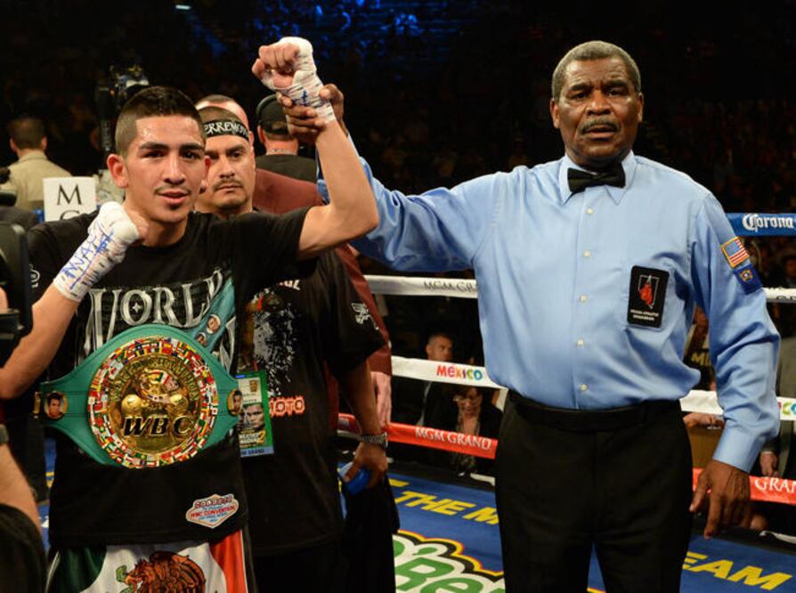 No gustó nada la designación del tercero sobre el ring, por lento. FOTO: JAYNE KAMIN-ONCEA. USA TODAY SPORTS