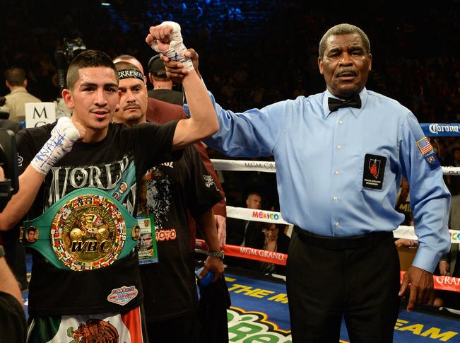 No gustó nada la designación del tercero sobre el ring, por lento. FOTO: JAYNE KAMIN-ONCEA. USA TODAY SPORTS