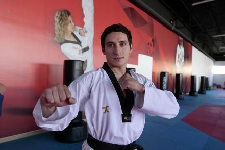 Taekwondoín que ama representar a México