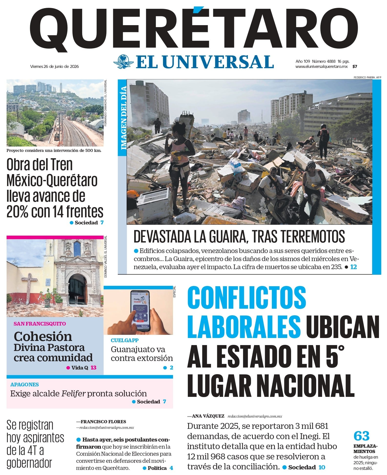 Foto. El Universal Querétaro