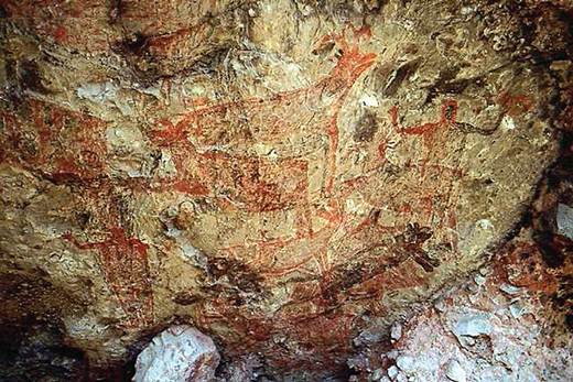 El arte rupestre de los primeros americanos