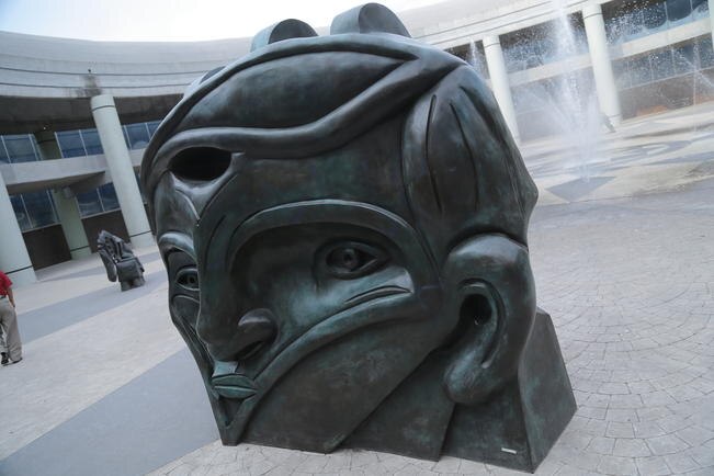 En la exposición se presentan nueve piezas en acero al carbón y bronce (ARCHIVO. EL UNIVERSAL)