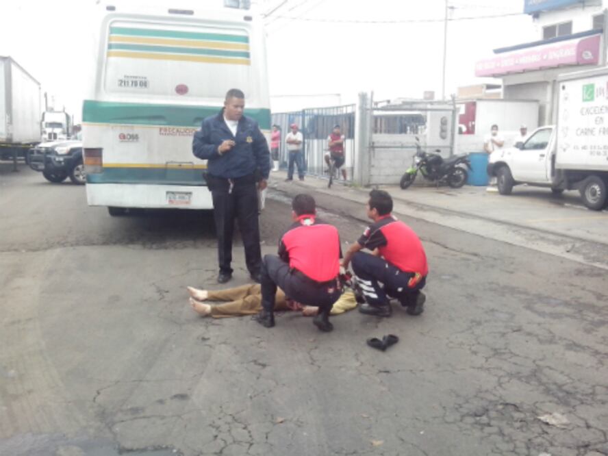 Muere señora atropellada