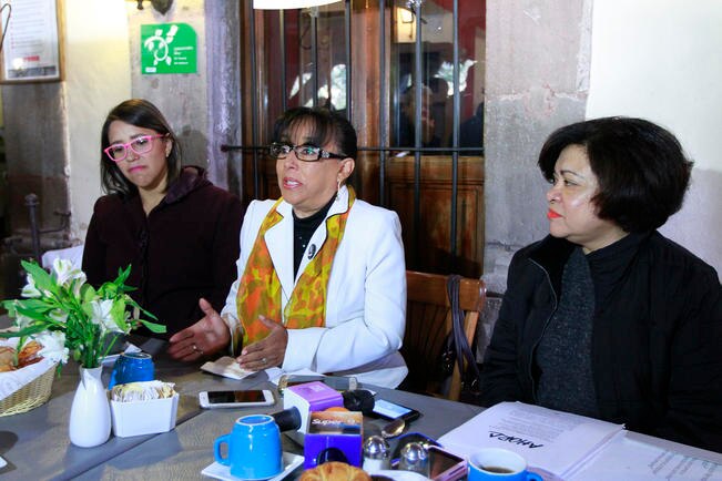 Colchado prometió trabajar por la equidad de género (CESAR GÓMEZ. EL UNIVERSAL)