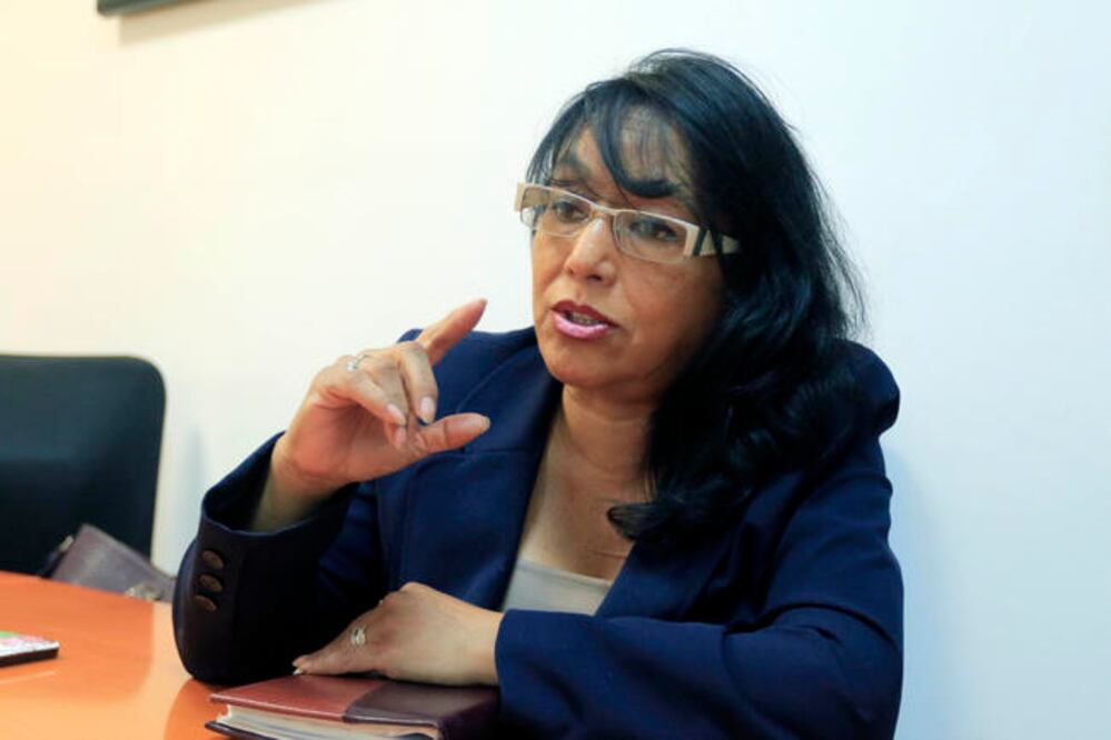 Alicia Colchado Ariza, aspirante a la candidatura por el distrito I local (Foto: César Gómez)