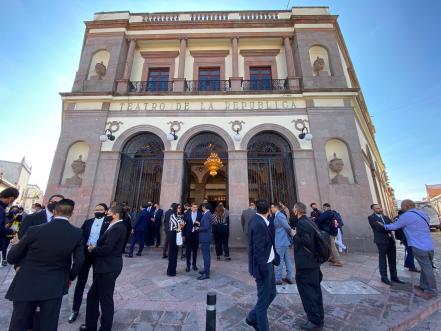 El gobernador de Querétaro, Mauricio Kuri, presenta su Primer informe de Gobierno