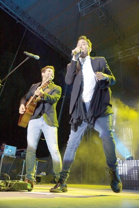Reik abre la Feria del Queso y el Vino 2014