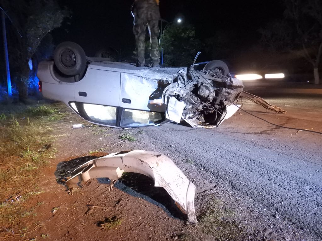 Choque en la carretera 100 deja 4 heridos