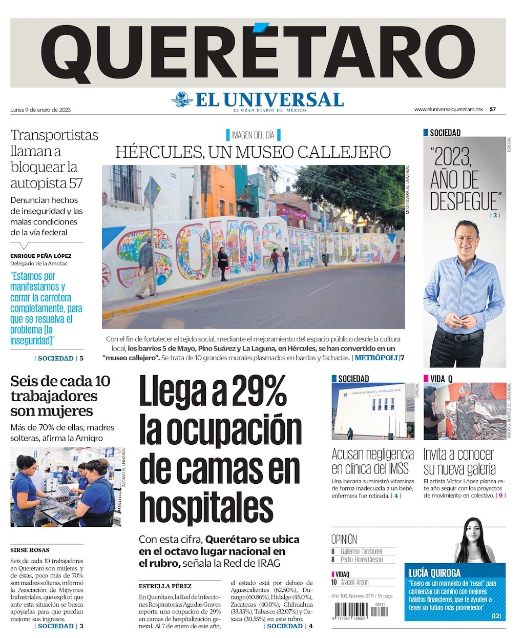 Portada 09 de enero de 20223