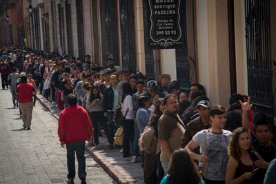 Madrugan para ver a Café Tacvba