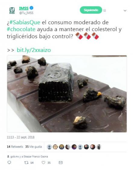 El chocolate, aliado para controlar el colesterol