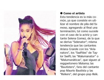 Fans  adoptan nuevo  apellido