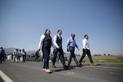 Entregan obra vial por 69 mdp en municipio de Amealco 