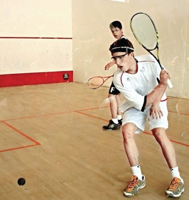 Van 9 a squash por gloria a Olimpiada 