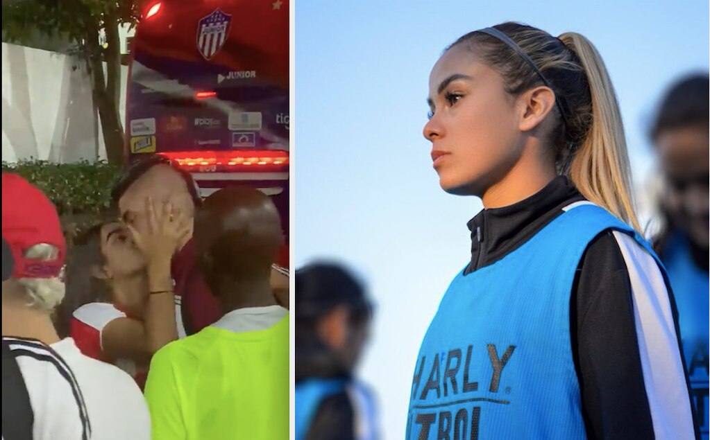 Foto: Twitter Karla Padilla y Captura de pantalla @nuestrosdporte2