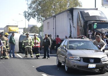 Accidente en la carretera 57