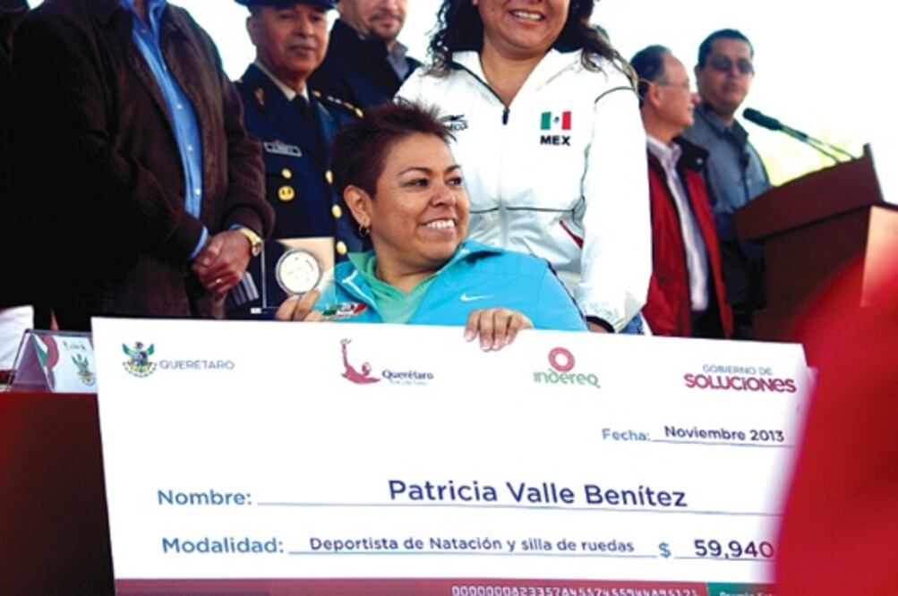 Premian tenacidad de Paty Valle