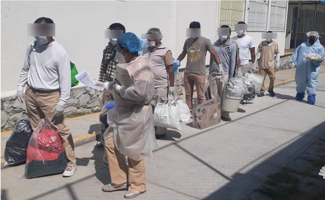 Coronavirus en México. Se recuperan 180 reos de 230 positivos de Covid-19 en Puebla