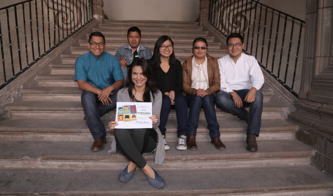 “Seguiré trabajando cómic en zapoteco”