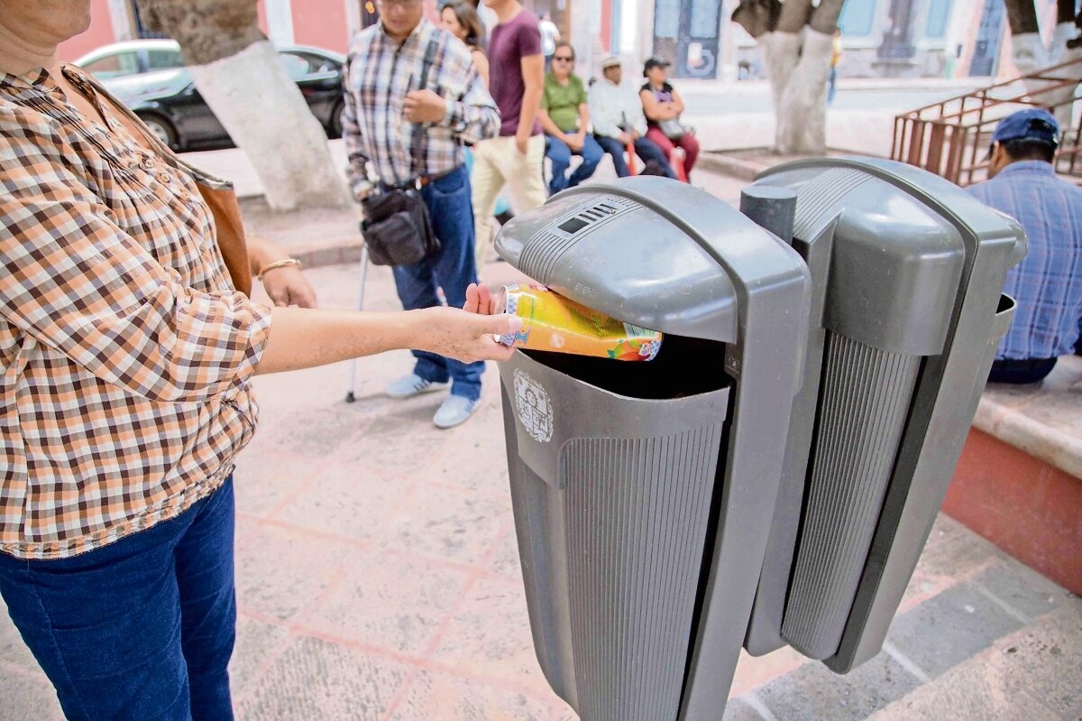 Papeleras recolectan más de 12 toneladas de basura