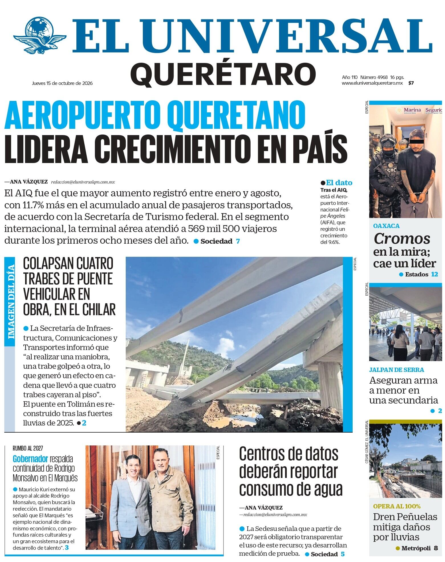 Foto. El Universal Querétaro
