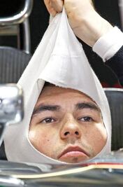 "Checo" se anima para GP de Bélgica