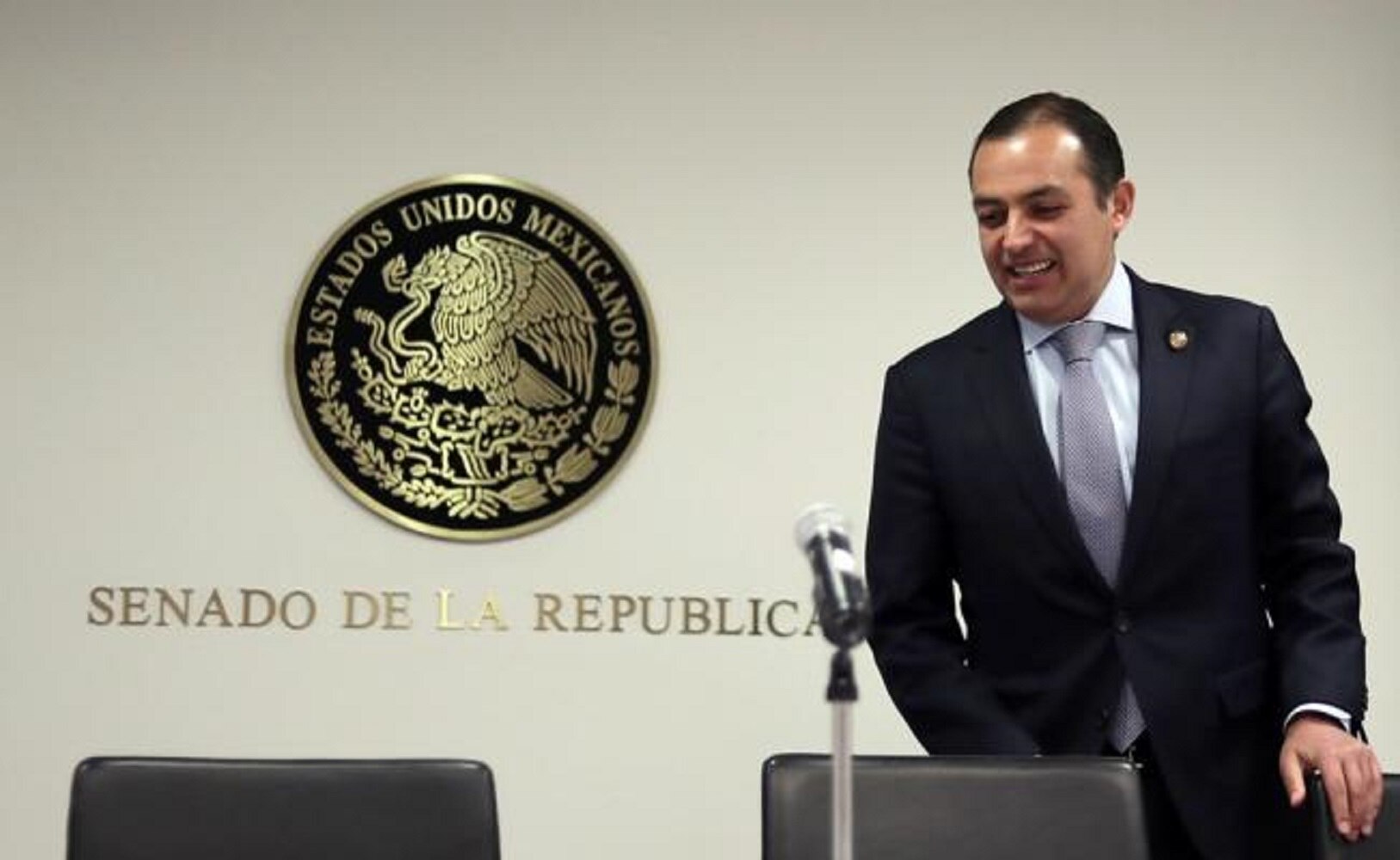 El presidente de la Mesa Directiva del Senado, Ernesto Cordero. /Alejandro Acosta - EL UNIVERSAL