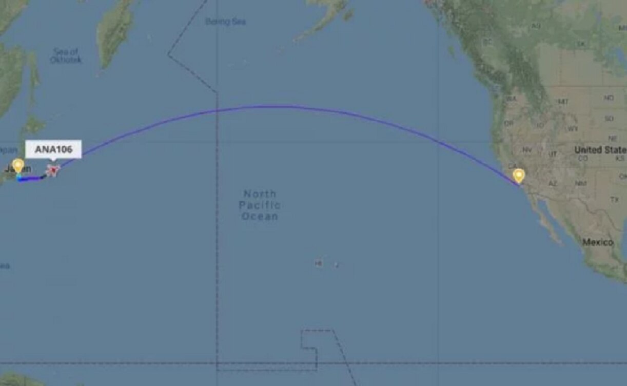 Avión "viaja en el tiempo"; sale de Tokio en 2019 y llega a EU en 2018