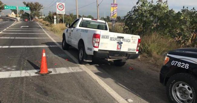 Roban 118 mdp a un camión de valores en Guanajuato