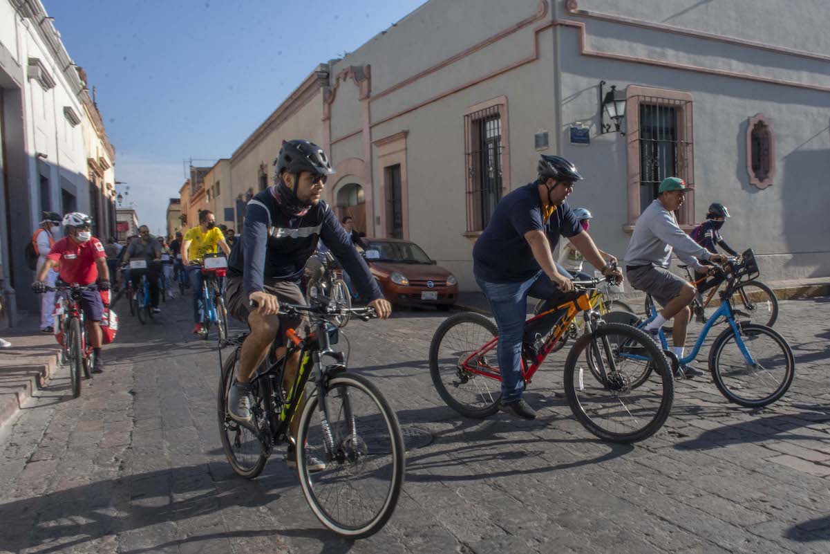 La Escuela de la Bici inicia funciones en la capital de Querétaro
