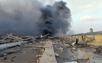 Suman al menos 50 muertos y 2 mil 700 heridos tras explosión en Beirut