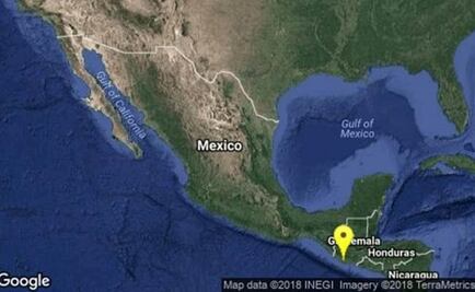 Sismo de 5.0 se registra en el sureste de Ciudad Hidalgo, Chiapas