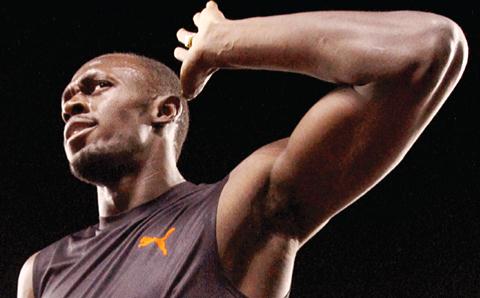 Usain Bolt y Blake imponen récords