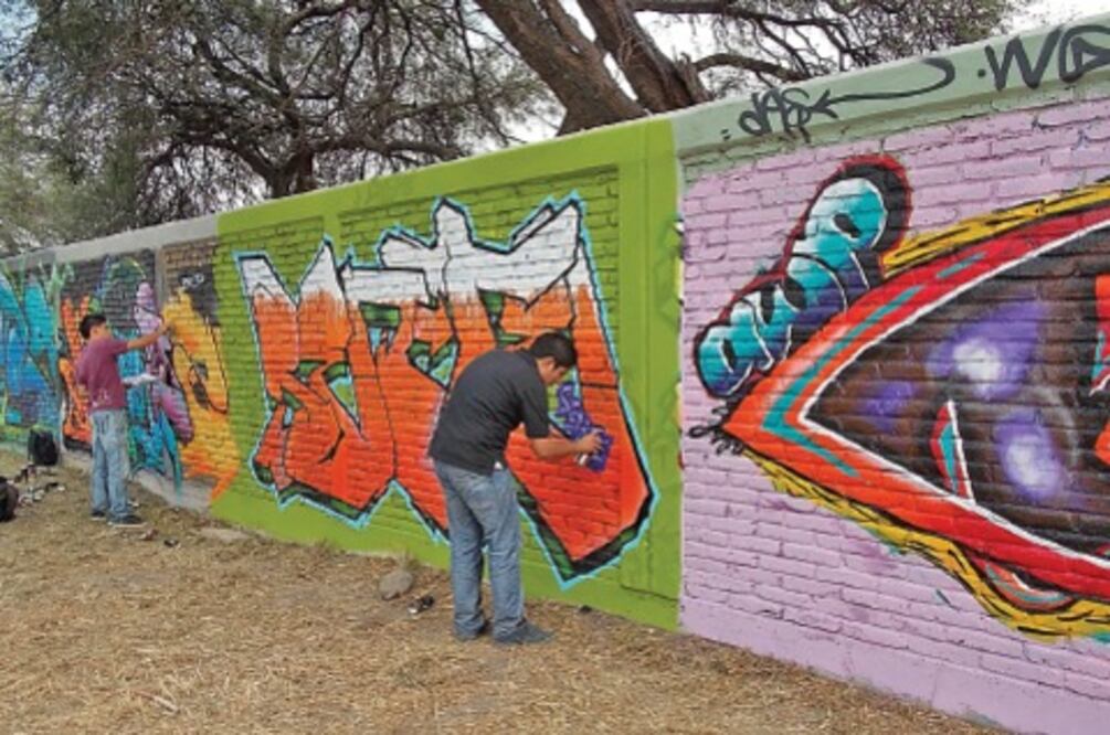 Corregidora da espacio para grafitear