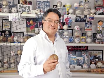 Colección beisbolera impresionante