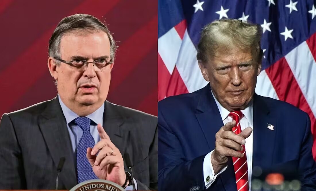 Marcelo Ebrad responde a aumento de aranceles a México que propone Donald Trump. Foto: Archivo