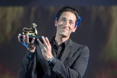 Locarno otorga reconocimiento a carrera de Adrien Brody