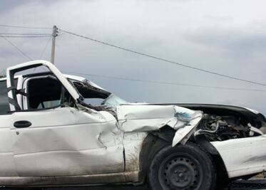 Dos lesionados en colisión