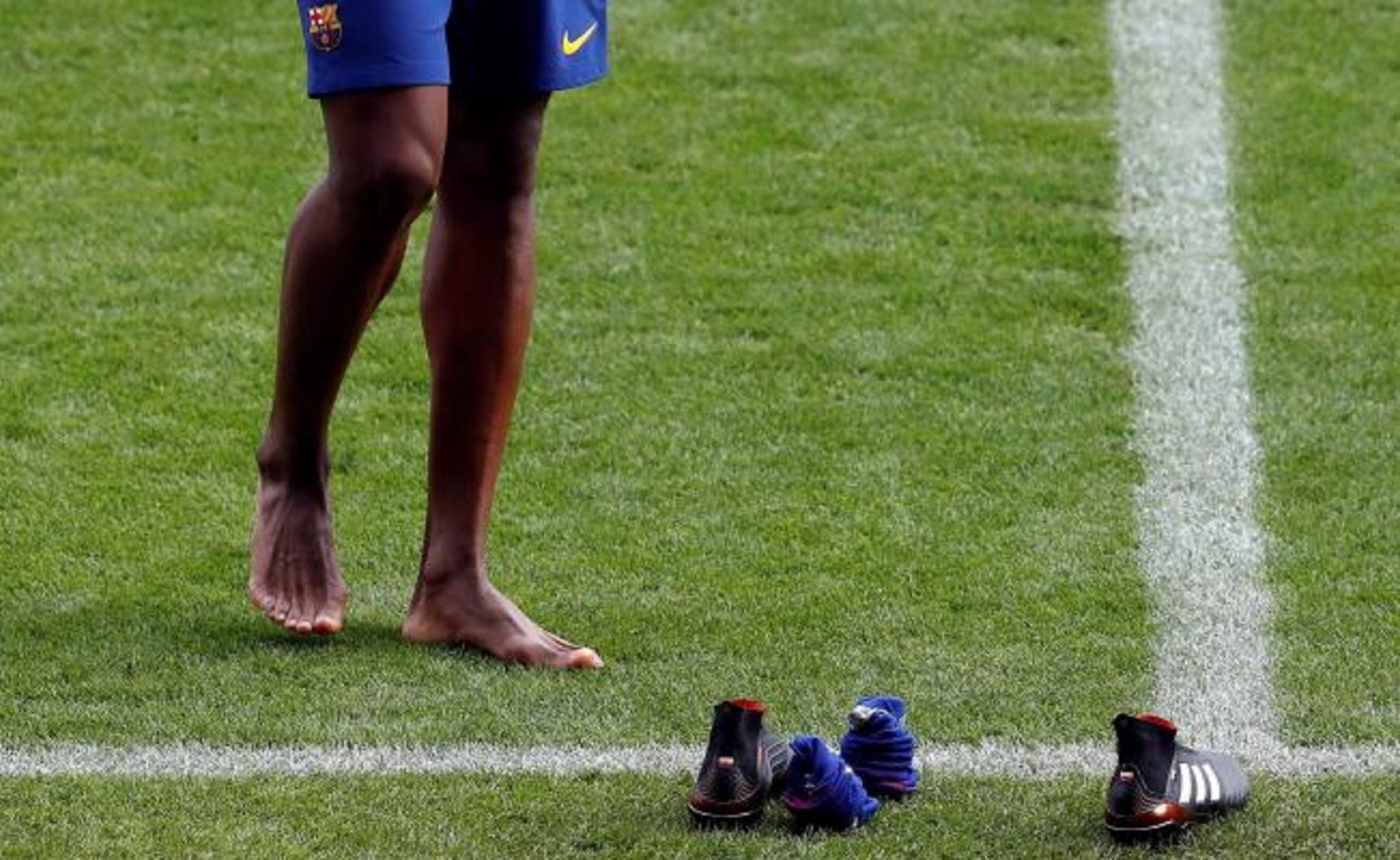 Reuters. El colombiano efectuó su ritual.