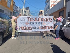 Colectivos marchan en San Francisquito en defensa del agua y sus territorios